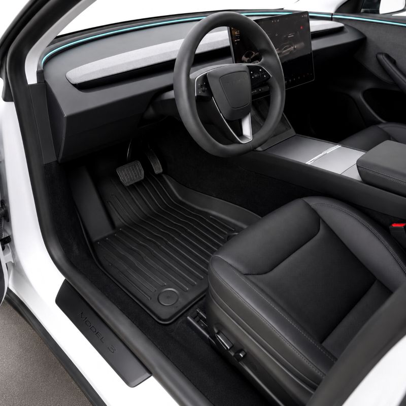 Tesla Model 3 Highland Gulvmatter – TPE 6-delt sett