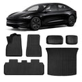 Tesla Model 3 Highland Gulvmatter – TPE 6-delt sett
