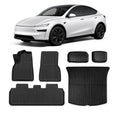 Tesla Model Y Juniper Gulvmatter – TPE 6-delt sett